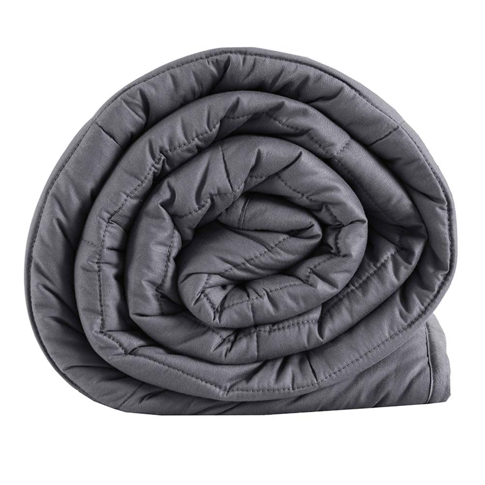AIZYR Coperta Ponderata per Adulti, Coperta di gravità Cover Rimovibile -Materiale di Cotone Premium con Perle di Vetro, Disponibile in Tutte Le Stagioni,120x183cm(about6.8kg)