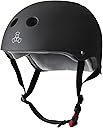 Triple Eight Certified Sweatsaver Helmet for Skateboarding, BMX, Roller Derby, Roller Skating, Inline Skating, Scooter and Bike