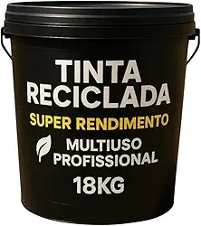 Tinta óleo 18 litros piso preta/grafite parede reciclada para madeira ferro curral contra piso
