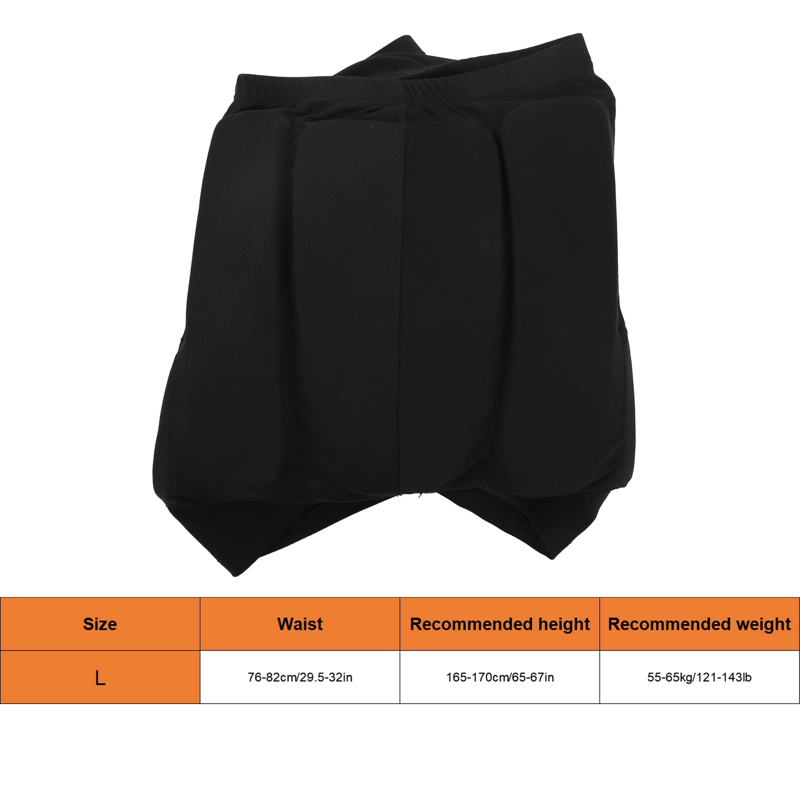 Naroote Short de Protection, Short de Protection Confortable en EVA pour Le Skateboard