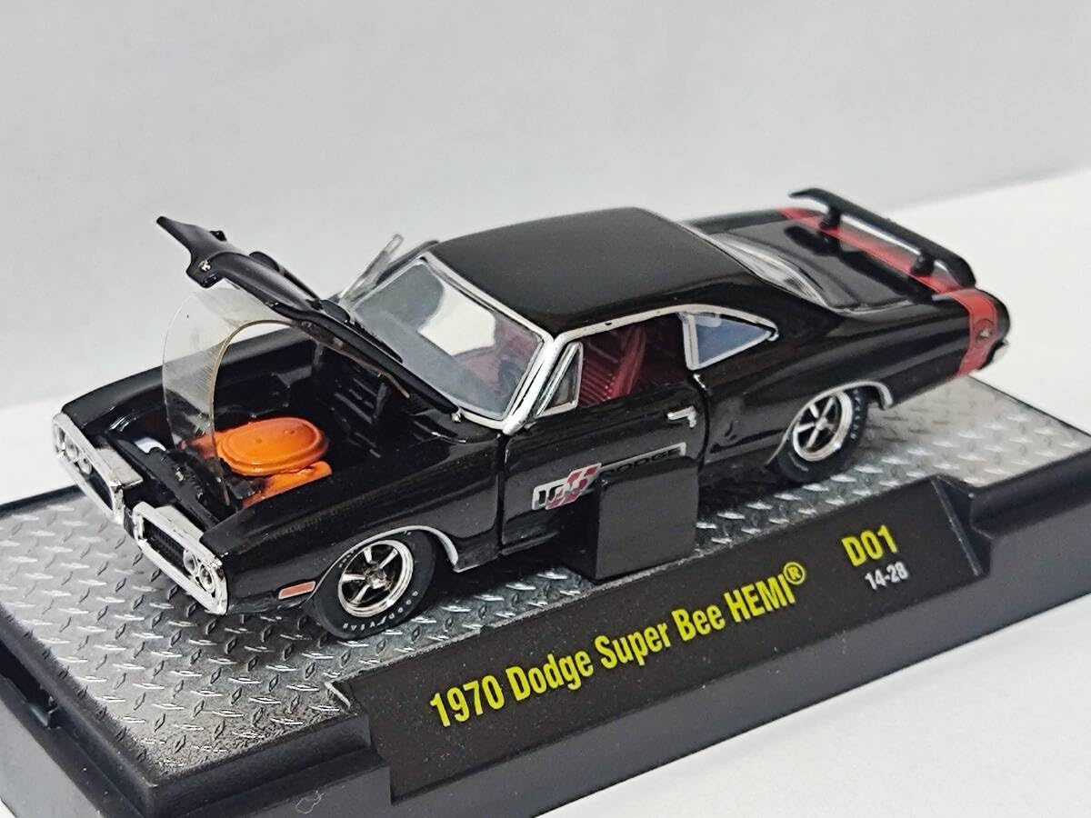 Amazon | M2 MACHINES 1/64 1970 Dodge Super Bee HEMI /M2