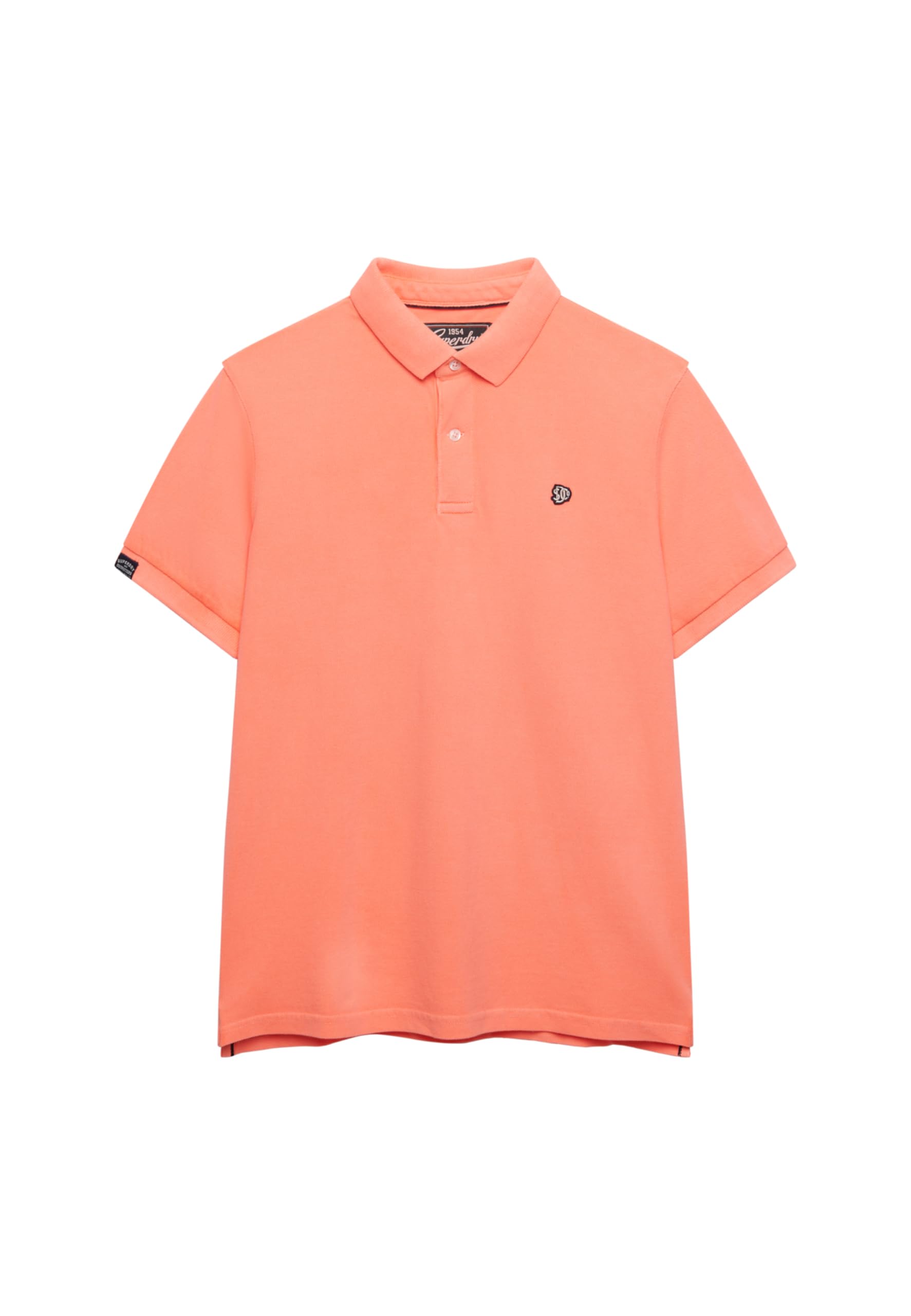Superdry Orange Polo Vintage Destroy