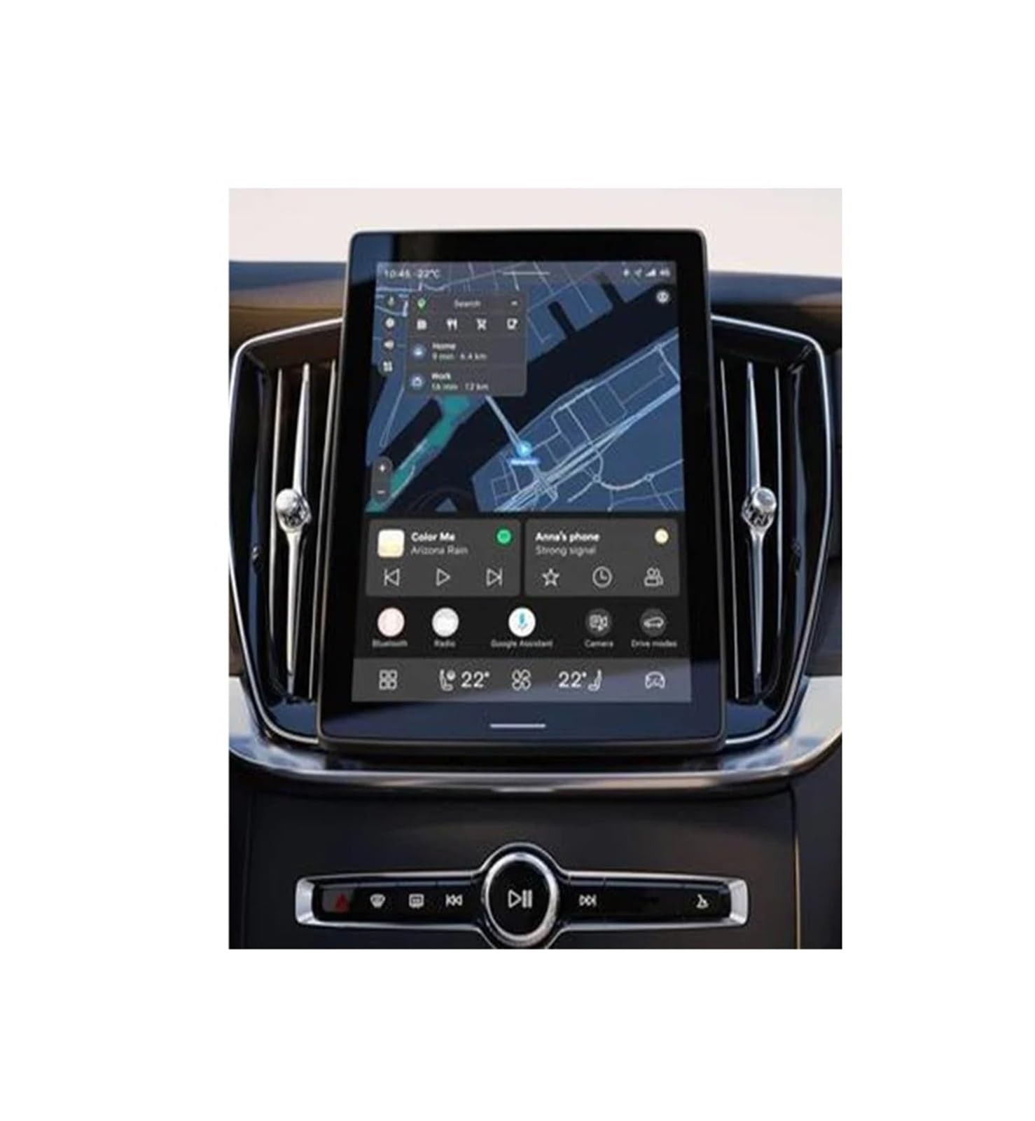 Panzerglas Displayschutzfolie Navigation GPS Bildschirm für VOLVO XC90 2025