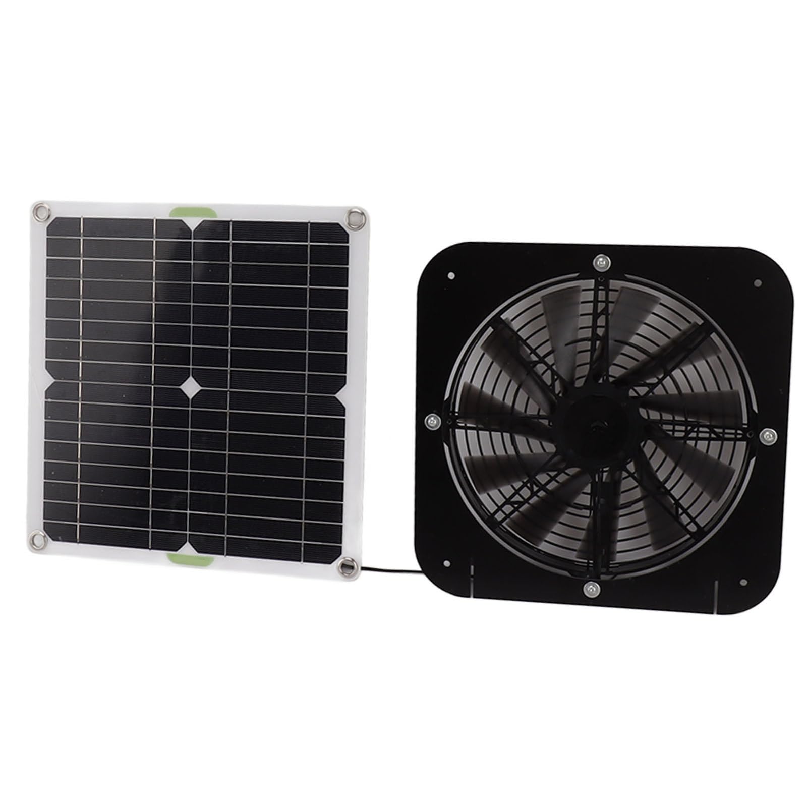 Pbiyxqc Multicolor Solar Exhaust Fan For Greenhouses Ventilation Monocrystalline Solar Panel Kits Practical Shed Air Circulation Tool Pet House Fan
