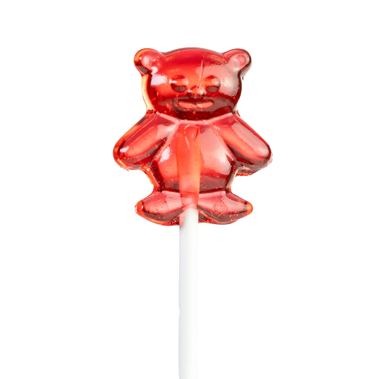 Sparko Sweets Twinkle Pops Lollipop, Teddy Bears Shapes (Pack of 90 Lollipops), 11-inch Long Lollipop Stem, Handcrafted in USA, 6 Vibrant Colors - Red, Yellow, Pink, Purple, Green, Blue, Fruit Flavors, 37.80 Ounce