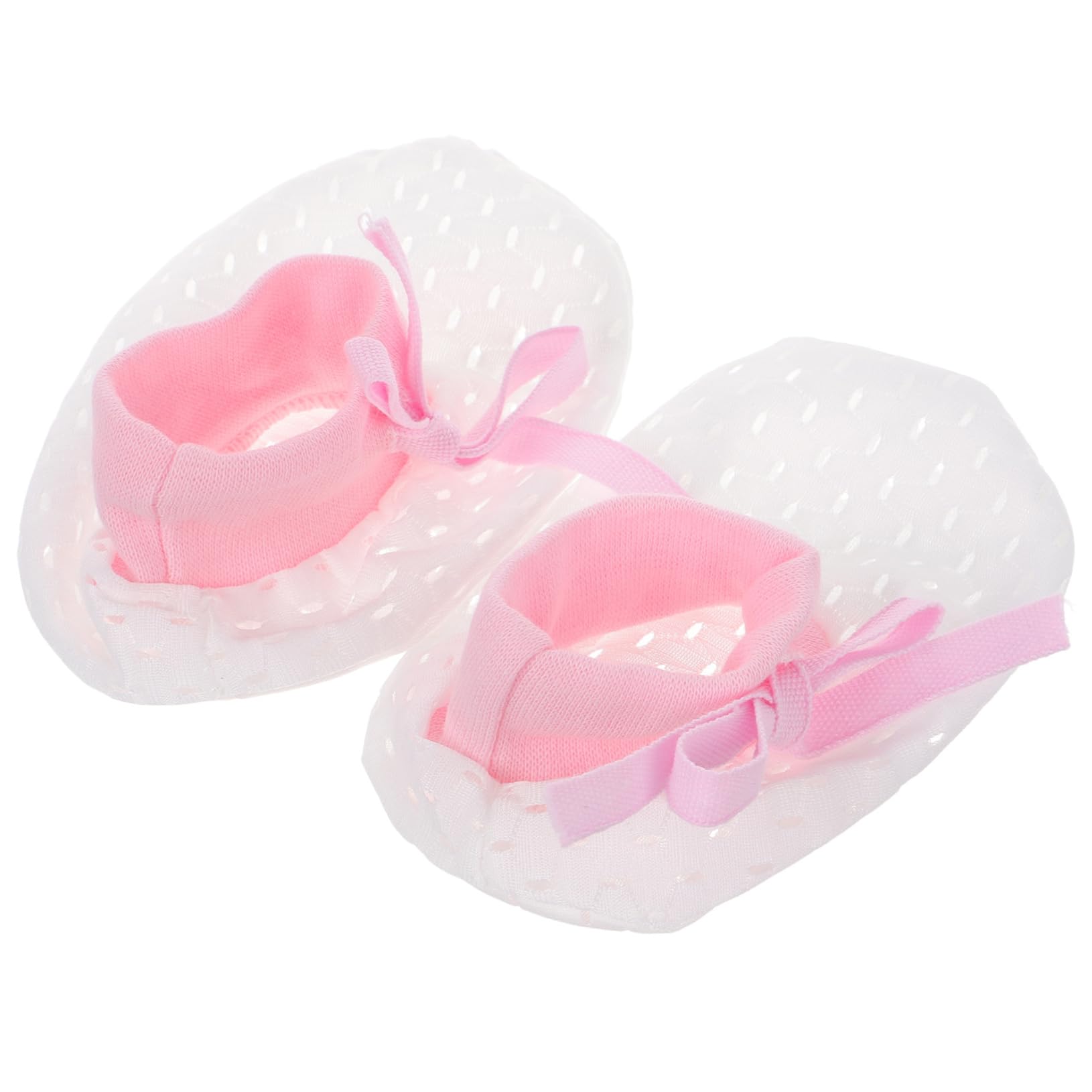 FRCOLOR Newborn Mittens Baby Gloves No Scratch Soft Fabric Drawstring for Boys Girls Toddlers