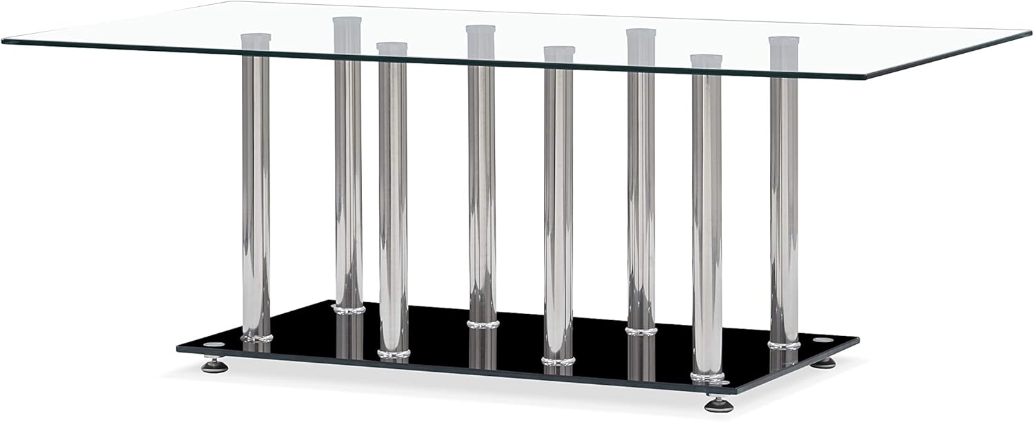 Global Furniture USA Global Furniture Clear/Black