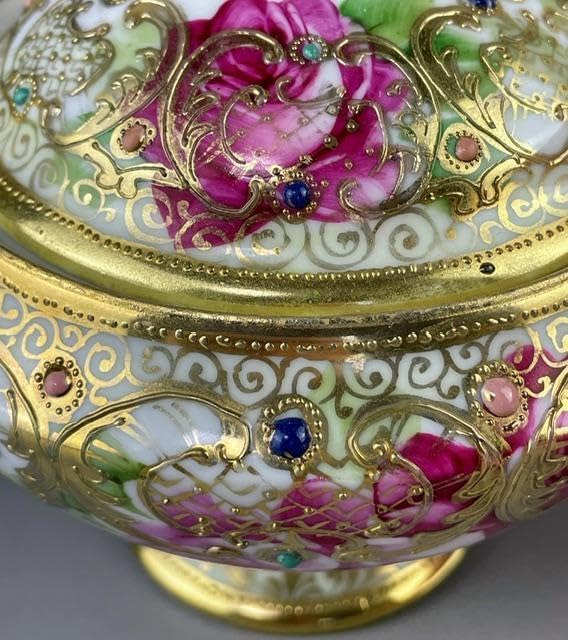 【専用】オールドニッポン 薔薇紋シュガーボウル クリーマー ジュエル ジュール オールドニッポン 薔薇紋シュガーボウル クリーマー ジュエル ジュール