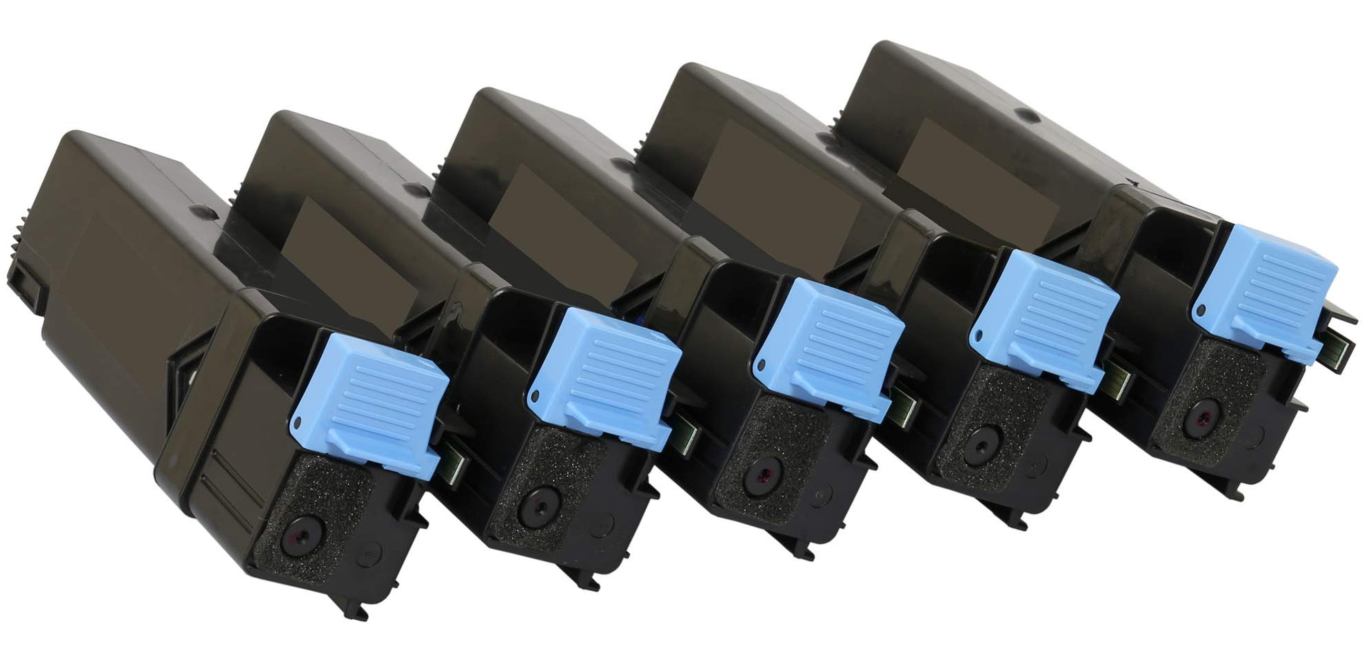 TONER EXPERTE Pack de 5 Compatibles 106R01597 106R01594 106R01595 106R01596 Cartuchos de Tóner Láser para Xerox Phaser 6500, 6500DN, 6500N, 6500VDN, WorkCentre 6505, 6505DN, 6505N