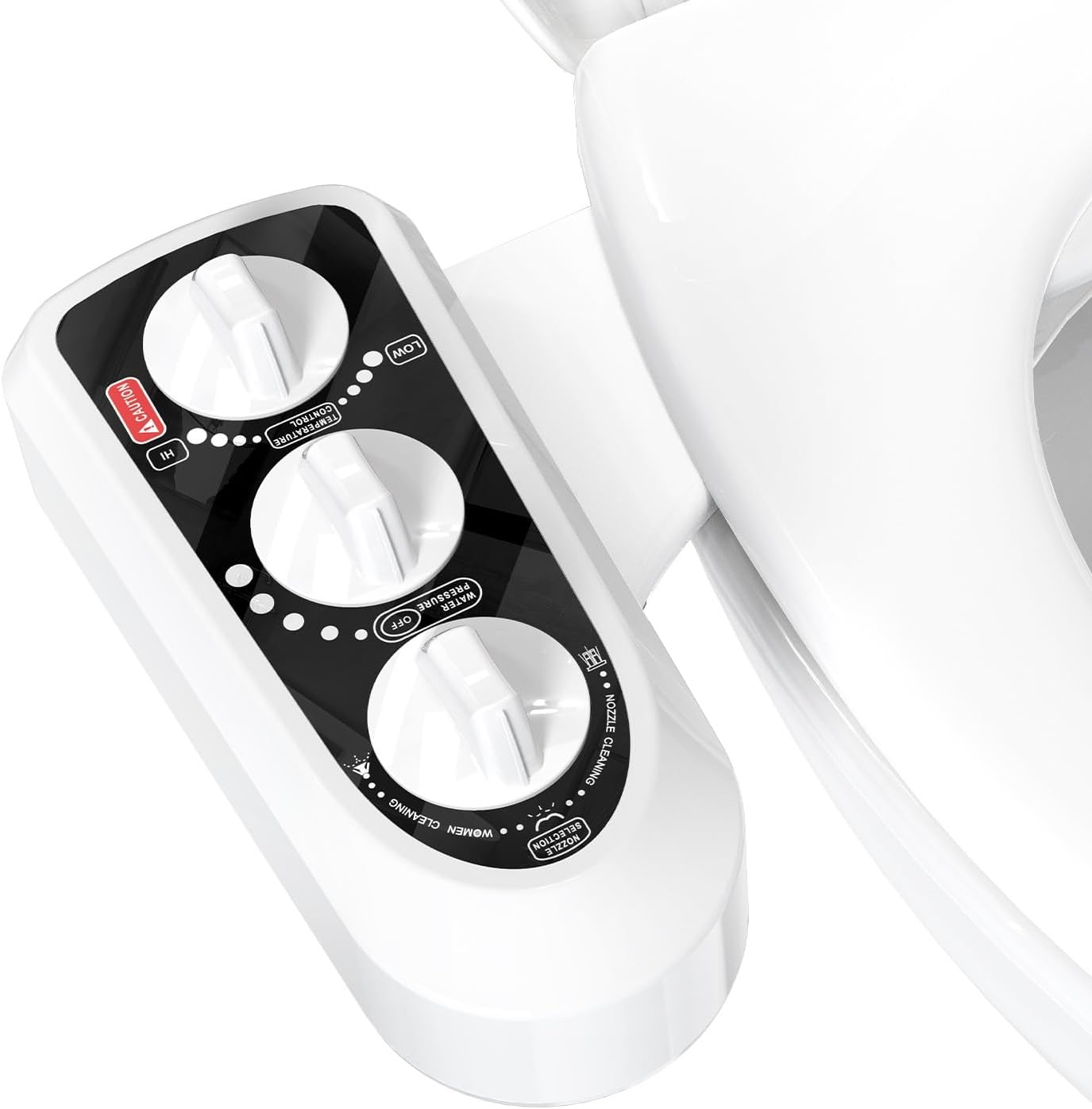 Elcare Bidet AMI910 Hot and Cold Water Bidet Attachment for Toilet