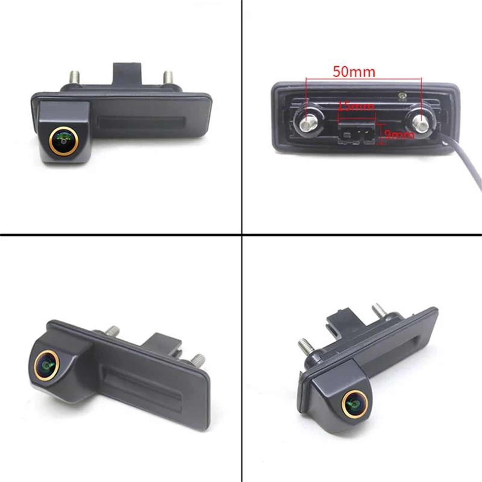 Cámara Trasera Coche para A1 2011-2018 Cámara De Respaldo AHD 1080P Visión Trasera para Marcha Atrás(AHD720P-AHD1080P)