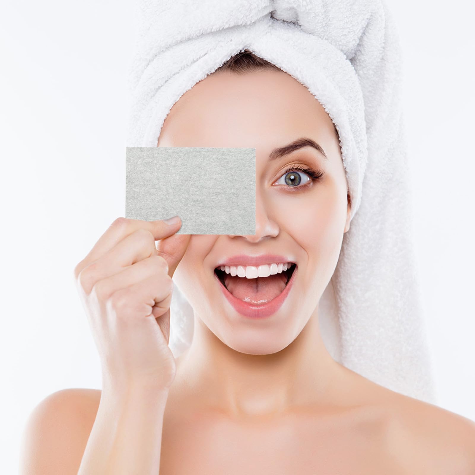 1 Satz Ölabsorbierendes Papier Gesicht Dualseitiges Blotting Paper Mit Bambuskohle Schwarz Und Sanfte Und Weiche Ölabsorbierende Blätter Für Fettige Haut Für Männer Und 1000 Stück