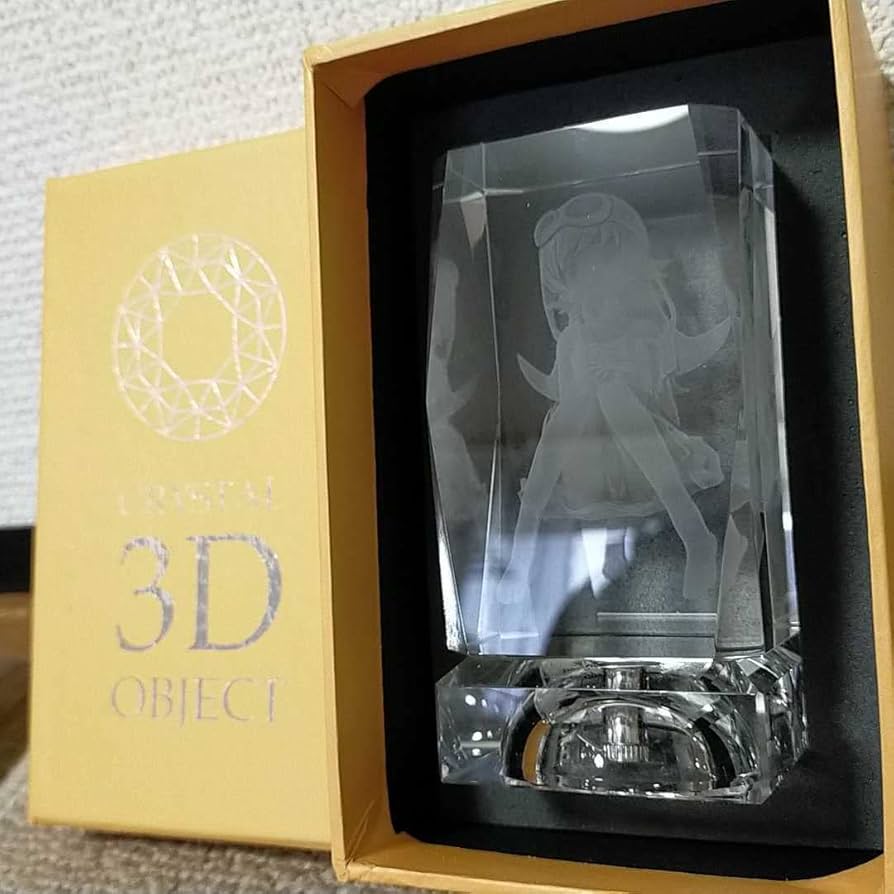 3Dクリスタルオブジェクト 戦場ヶ原ひたぎ 忍野忍 3Dクリスタルオブジェクト 戦場ヶ原ひたぎ 忍野忍