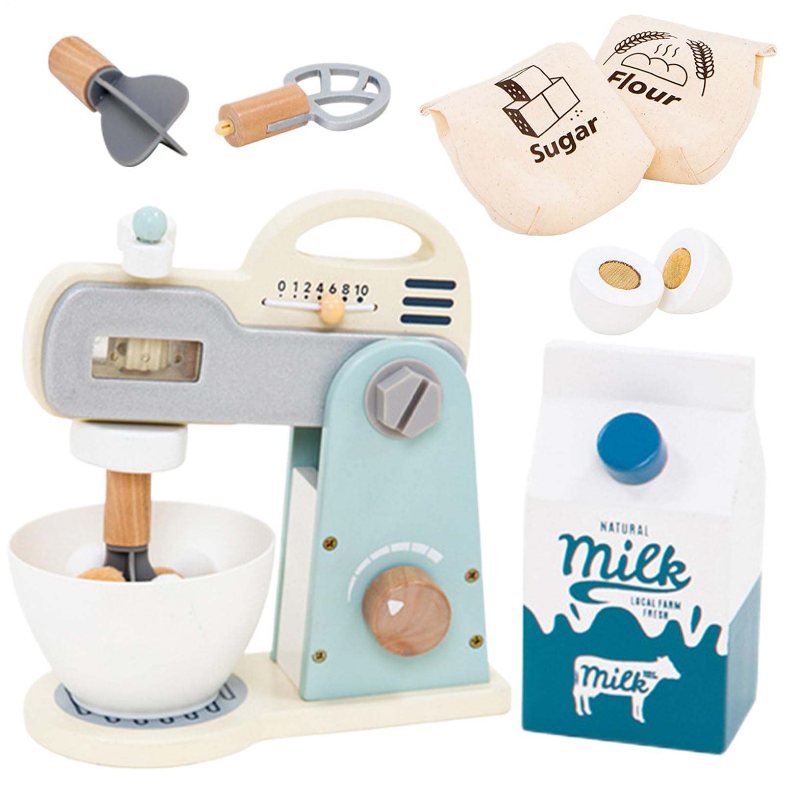 Giocattolo da Cucina Gadget Realistico in Legno