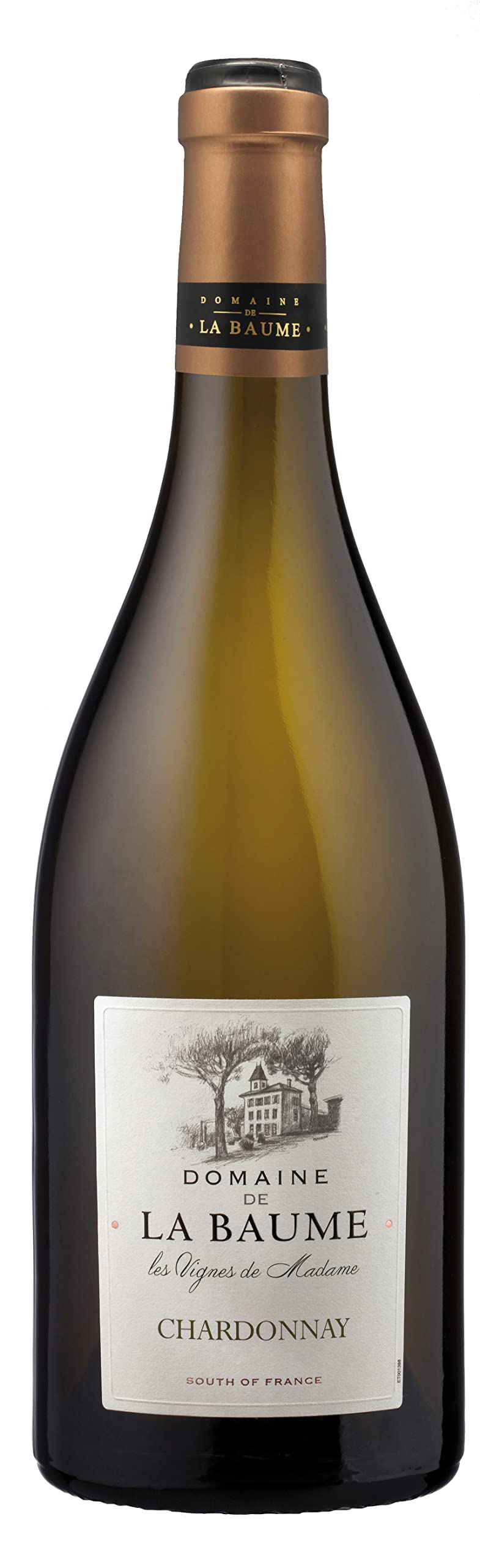 Domaine de la Baume - Chardonnay Weisswein aus Südfrankreich, Les vignes de Madame (1 x 0.75 l) (Packung mit 6)