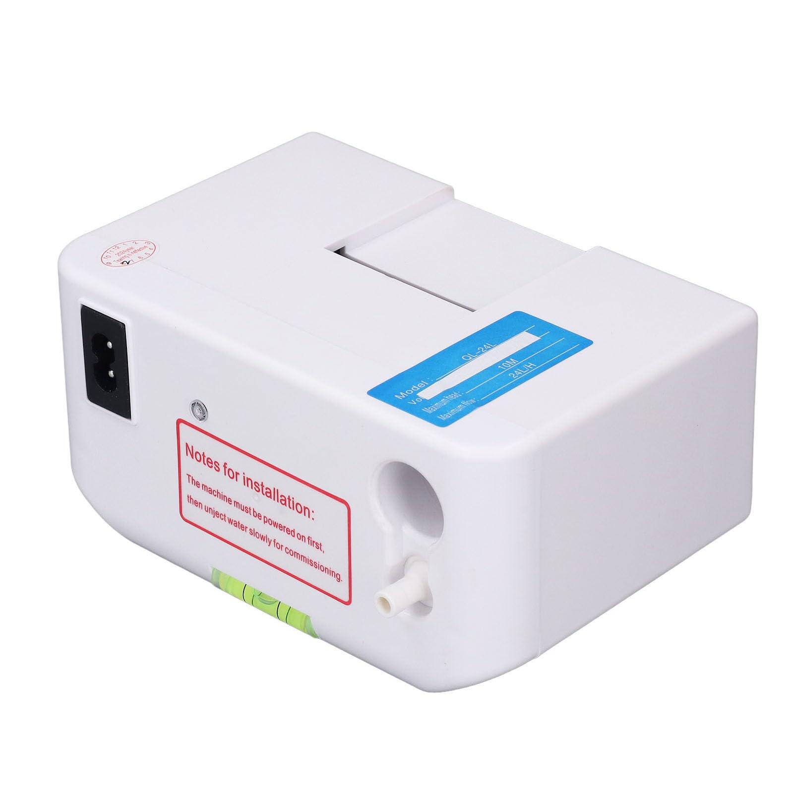 Yunseity Kondensatpumpe, 200 Ml Fassungsvermögen mit 24 L/h Durchflussrate und 10 M Hub, Geräuscharme Automatische Entwässerung für Eismaschinen und Klimaanlagen