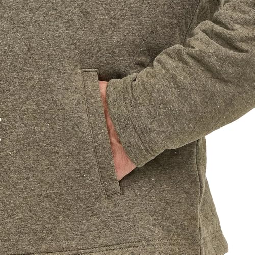 Wrangler Men's George Strait Olive 1/4 Zip Pullover2