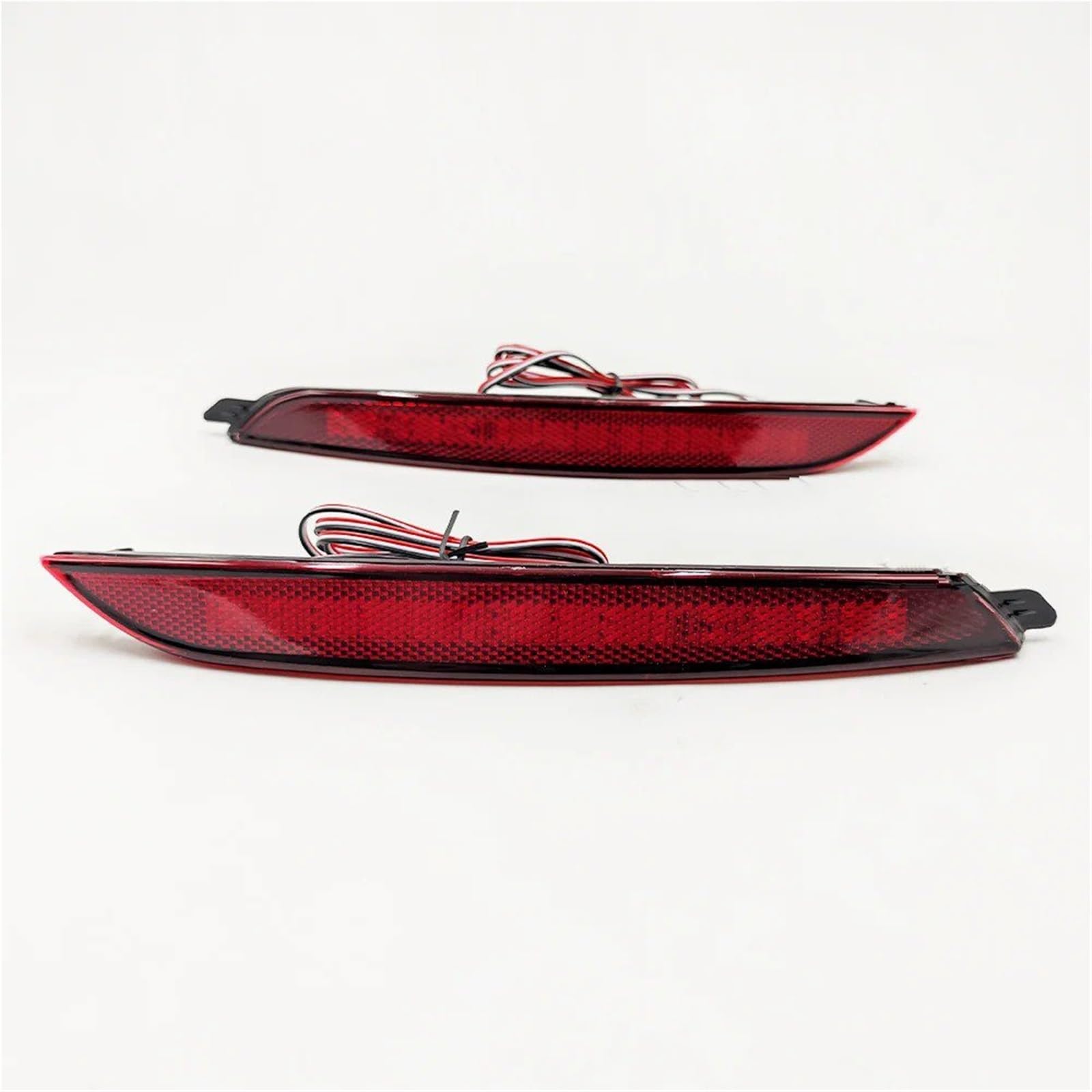 Rear Bumper Reflector Light For Hyundai For Elantra 2012 2013 2014 Car Flashing 2Pcs LED Rear Bumper Light Tail Fog Lamp Brake Stop Reflector(A)