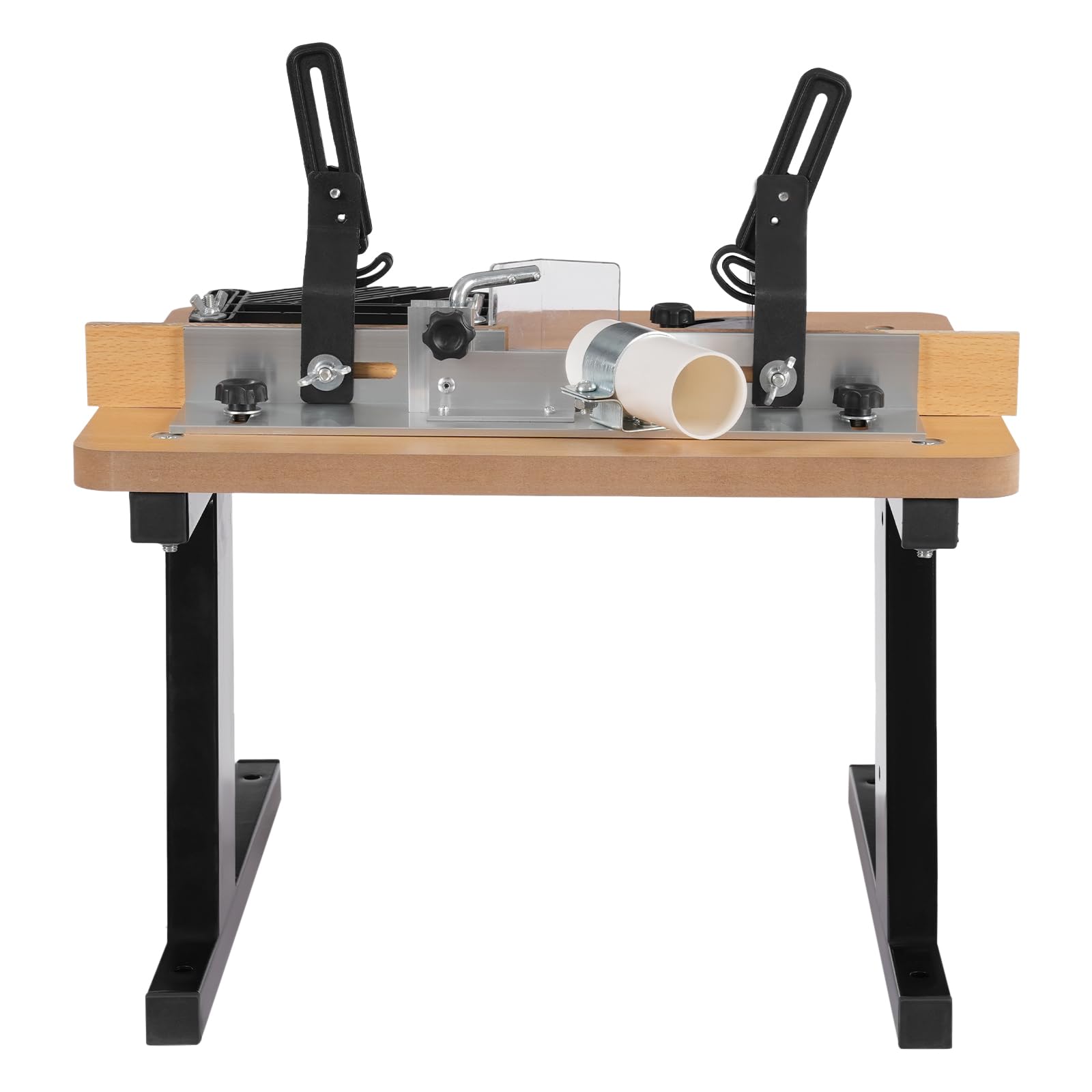 Tavolo per fresatrice regolabile, fresatrice da tavolo per lavorazione del legno, tavolo router per taglio e rifinitura legno, lavorazione mobili, scanalature legno