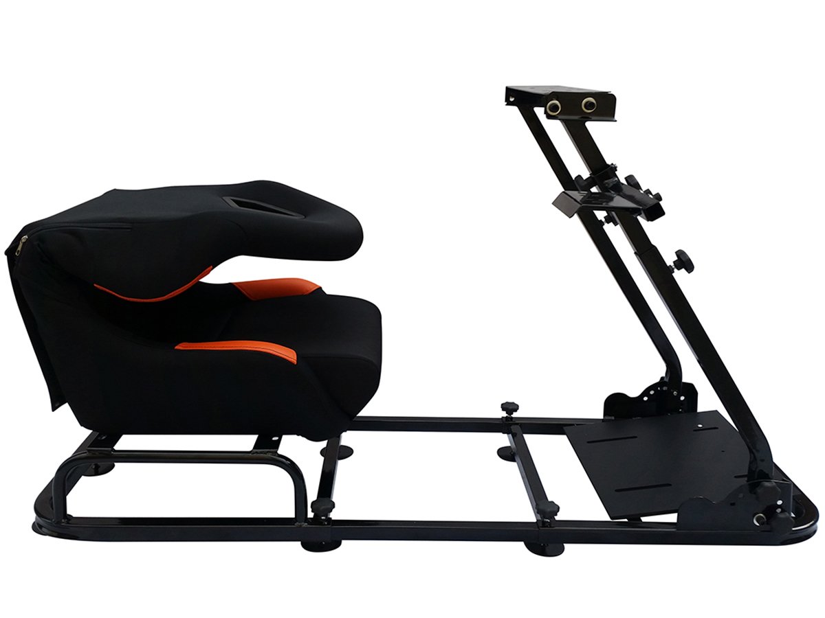 SEDILE GIOCO PER PC E CONSOLE DI GIOCO MATERIALE NERO / ARANCIO