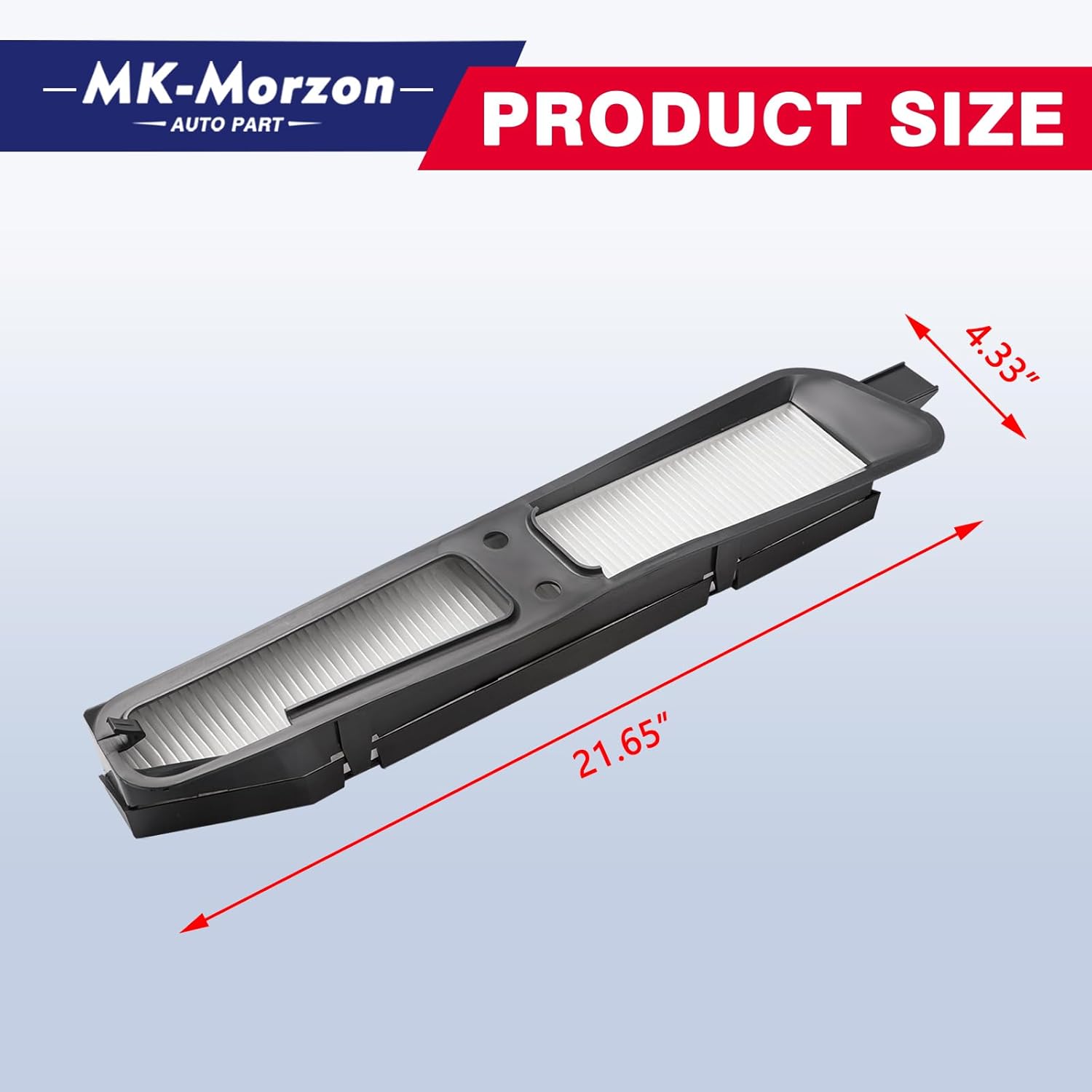 Cabin Air Filter and Housing Kit Compatible with J-eep 1999-2010 Grand Cherokee Cabin Filter Kit Replaces# 82208300 82208300K