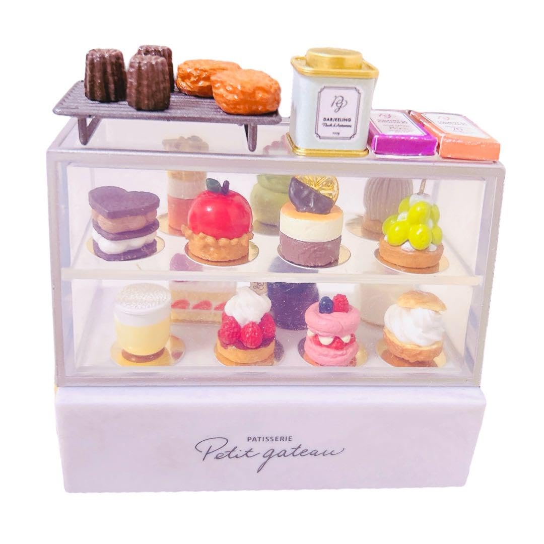 Amazon.co.jp: ミニチュアケーキセット 小物付き まとめ売り ショー