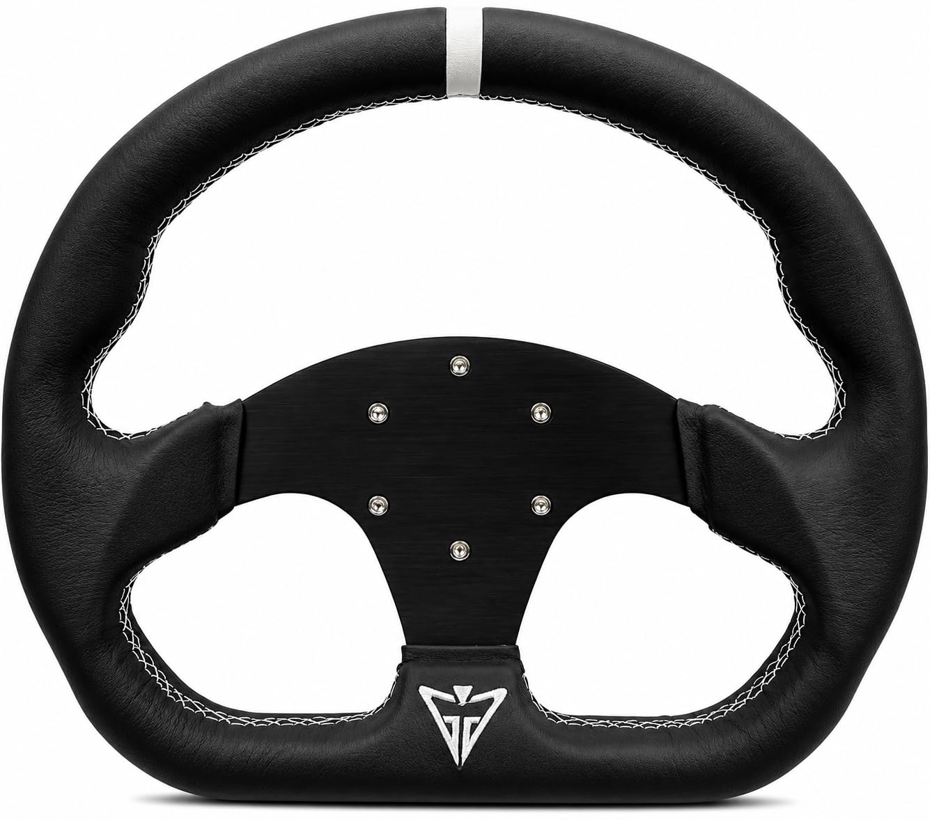 Amazon.com: GAM Steering Wheel Sport D-Shape With Hub Adapter For