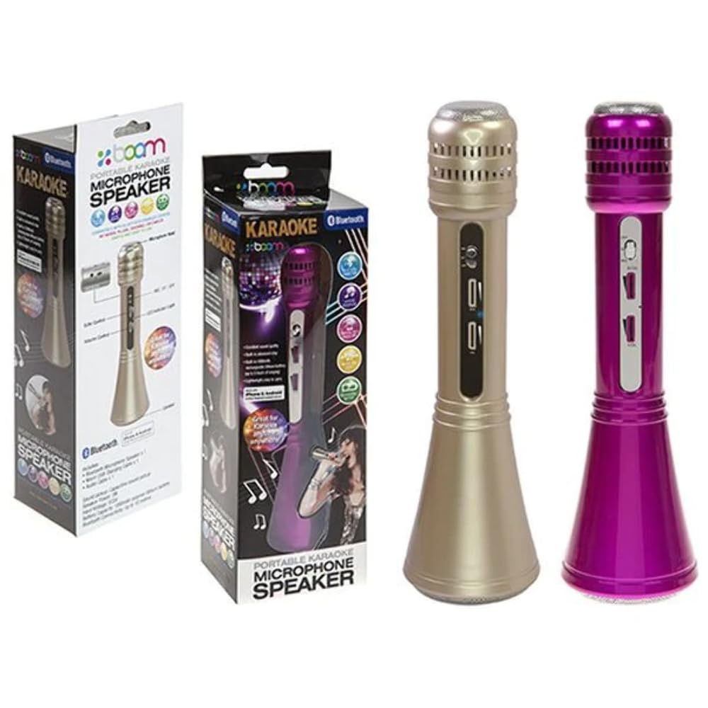 Toyland Pms Bluetooth Karaoke Microphone W/Speaker In Window Box