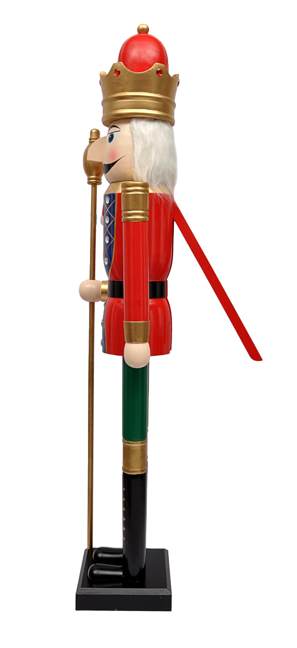 Schiaccianoci Natale Soldatino Maxi (180cm) Decorazione in Legno