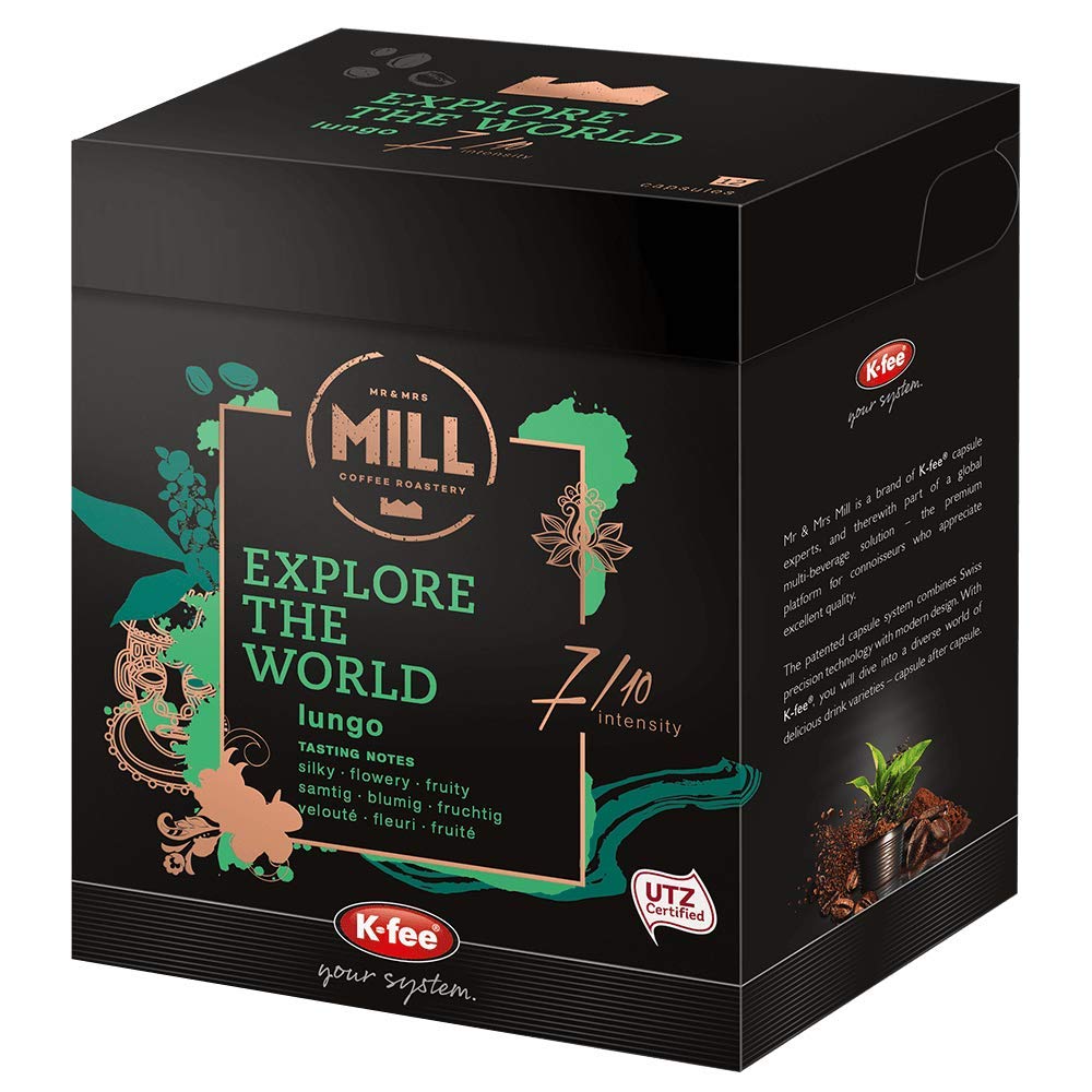 K-Fee Explore The World Lungo Capsules 12s