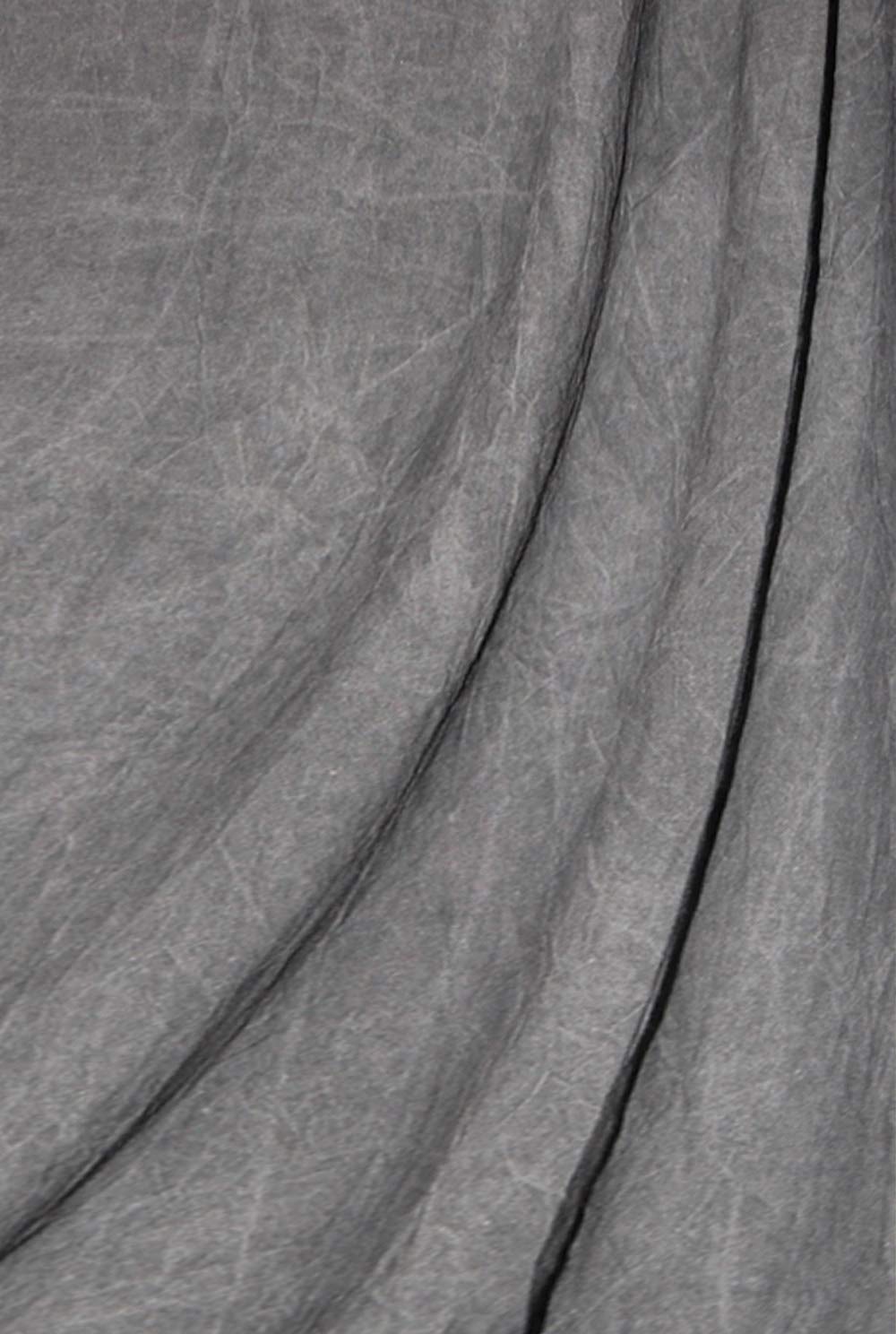 Savage Washed Muslin - Light Gray, 10' W x 12' H