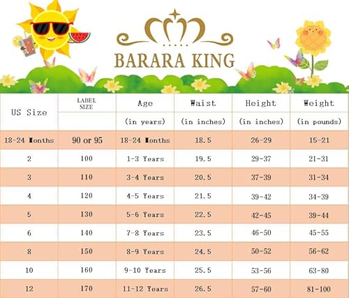 Barara King Toddler Soft 100% Cotton Panties Little Girls' Undies Assorted Underwear (Pack Of 6) Size 5 thumb #5