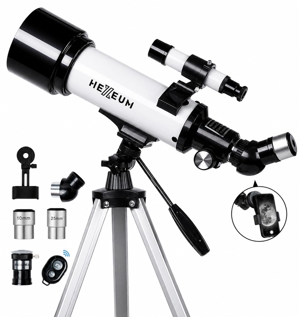 Amazon.com : Koolpte Telescope for Kids & Adults - 70mm Aperture