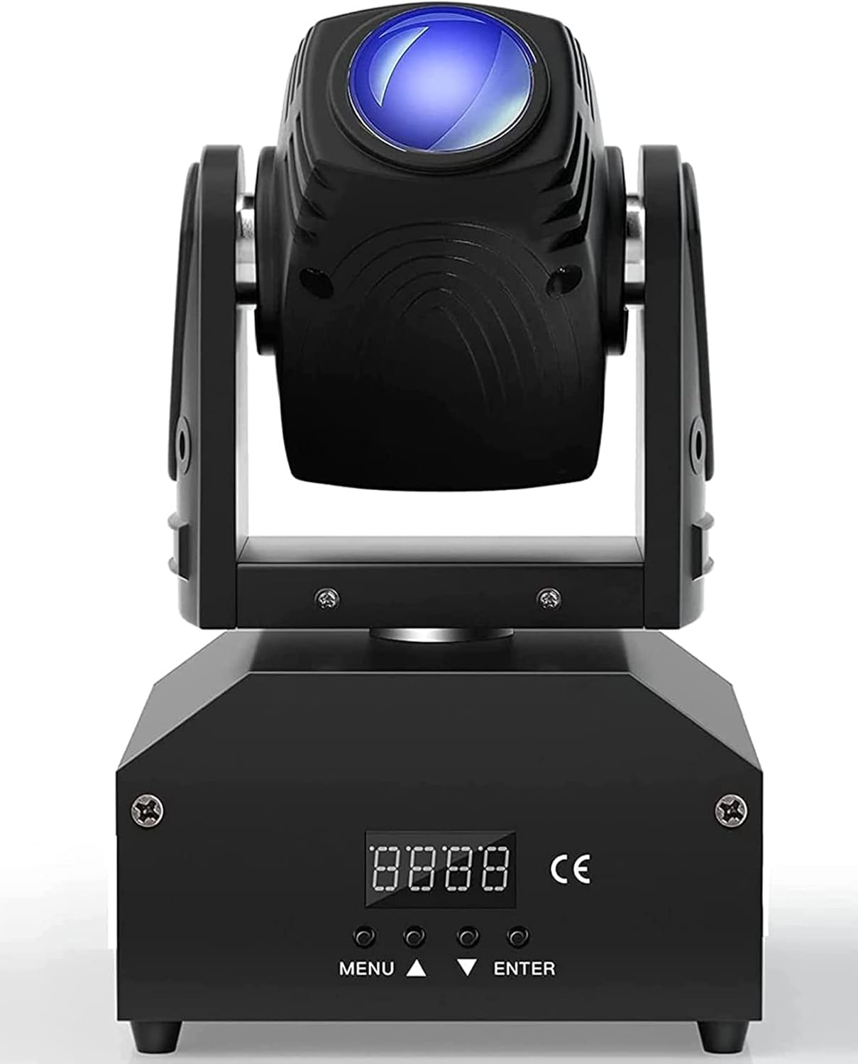 DELIBANG RGBW Moving Head Stage Light, 10W LED DJ Lights Beam Effect