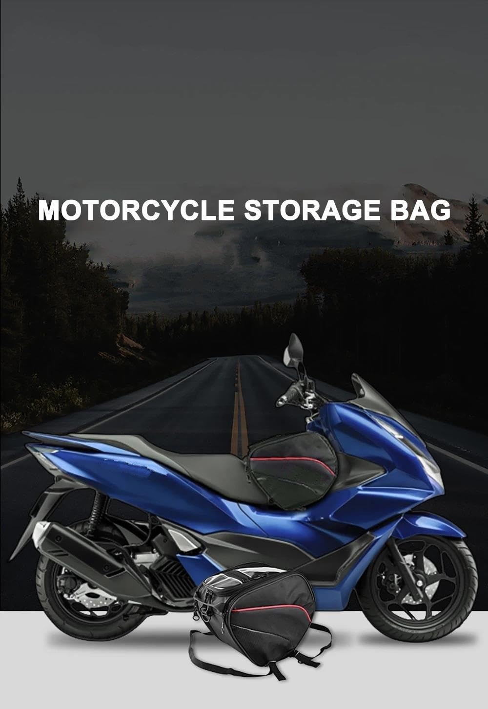 Piezas modificación para BMW C400GT Bolsa túnel para Motocicleta