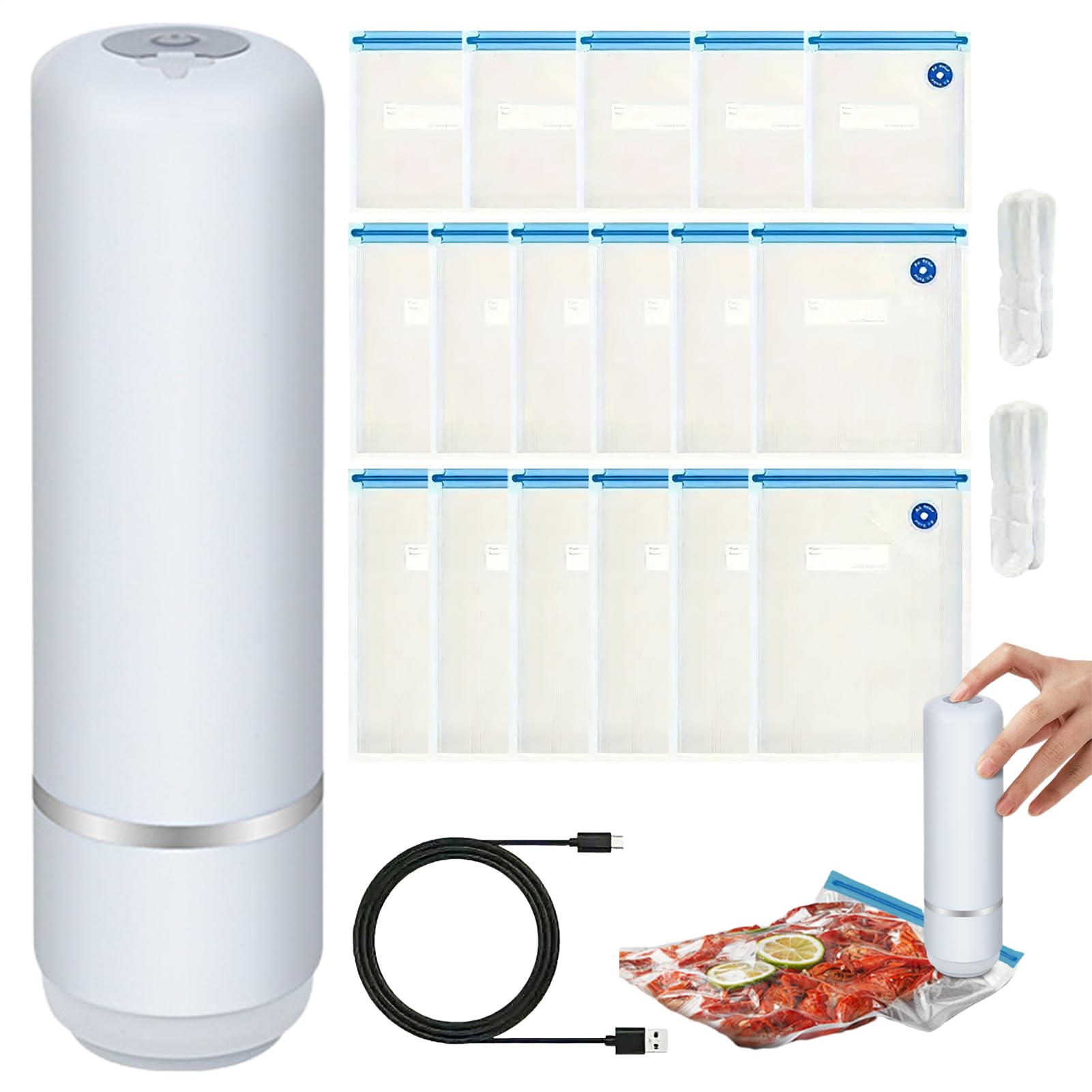 Machine à emballer sous vide compacte pour stopper le gaspillage à la maison