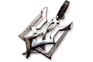 Ukrainian Silver Tryzub Trident Pendant (FREE SHIPPING)