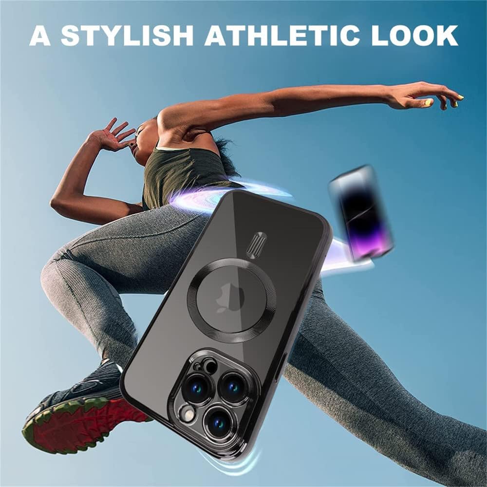 Coque IPhone Magnétique En Silicone - Compatible 12 à 16 Pro Max - Antichoc & Charge Sans Fil