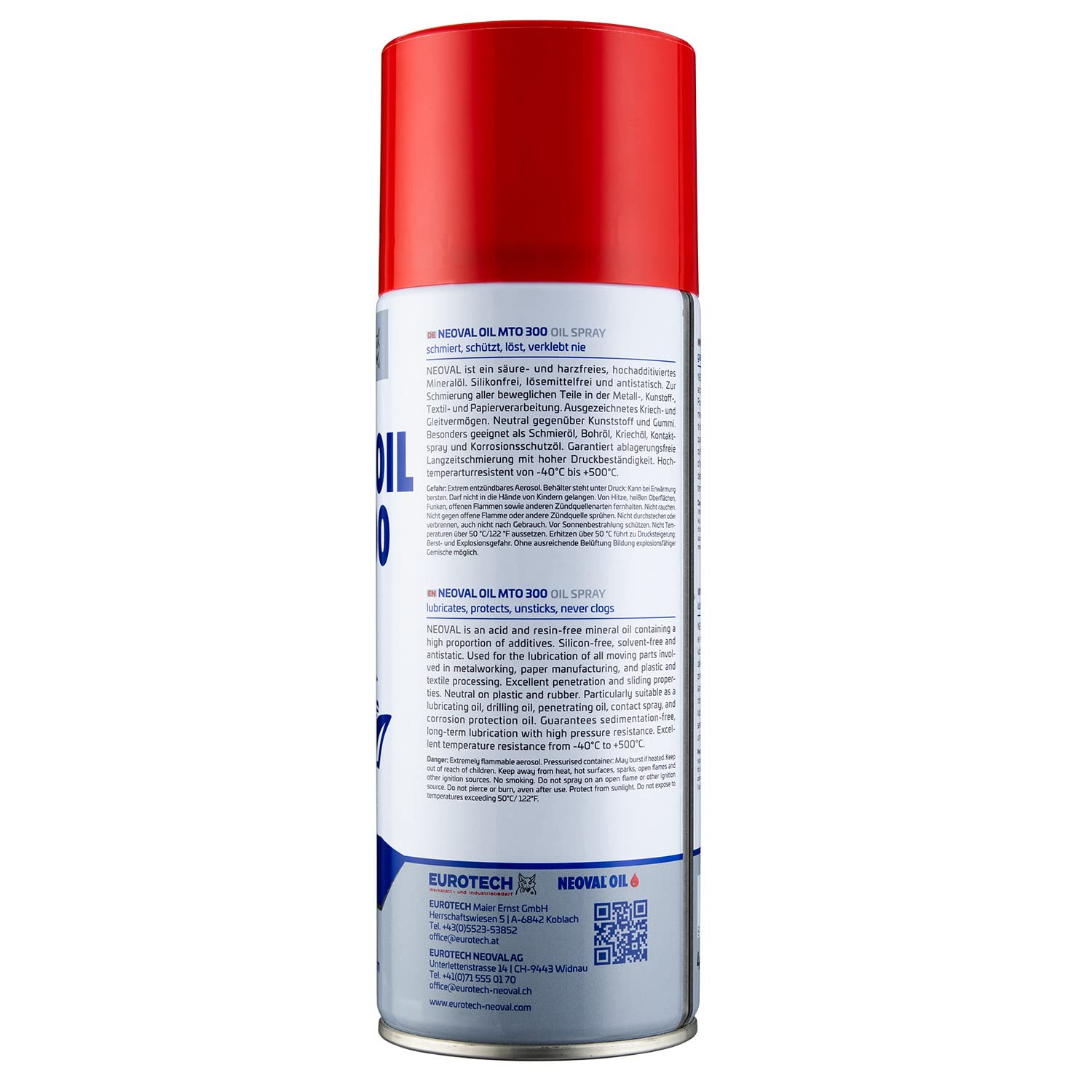 OIL MTO300 Mineralöl Spray (400ml) • Schmieröl Spray für Industrie und Heimbedarf • Schmiermittel für alle beweglichen Teile aus Metall und Kunststoff