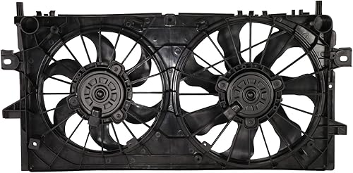 Miniatura 6 de DNA MOTORING Conjunto de ventilador de refrigeración de radiador de estilo de fábrica compatible con 06-13 Impala /14-16 Impala Limited / 08-09