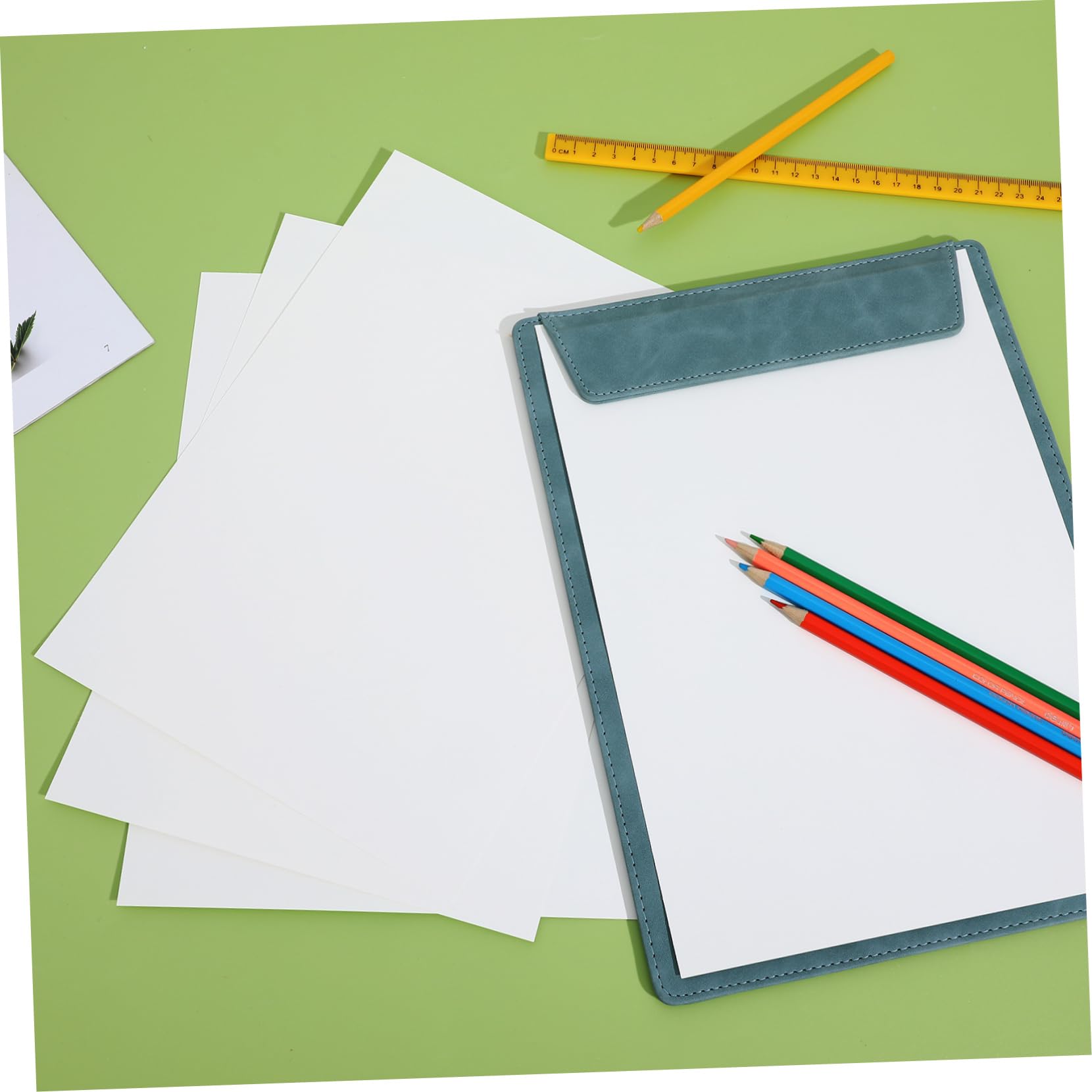 Uonlytech 100blätter Druckerpapier Blanko-druckerpapier Für Drucker Und Kopierer Zellstoffpapier Glatte Oberfläche Computerdruckerpapier