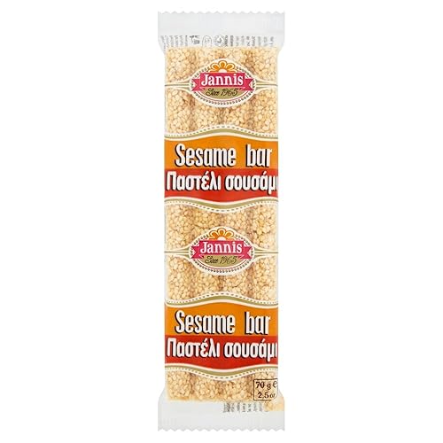 Jannis Pasteli Griego con Miel Sésamo Bar Pasteli 2.47oz Sin Gluten (1 bar)