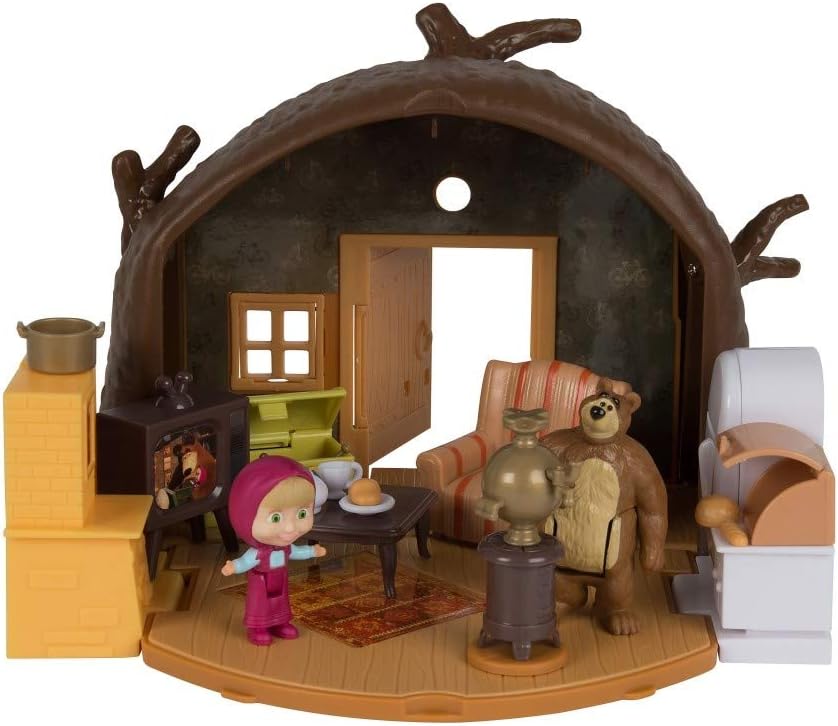 ヴィットハート マーシャとくま プレイセット くまのおうち マーシャとくまフィギュア付