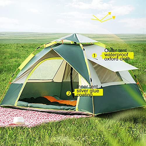 Carpa de camping tipo dome impermeable y resistente al viento miniatura 3