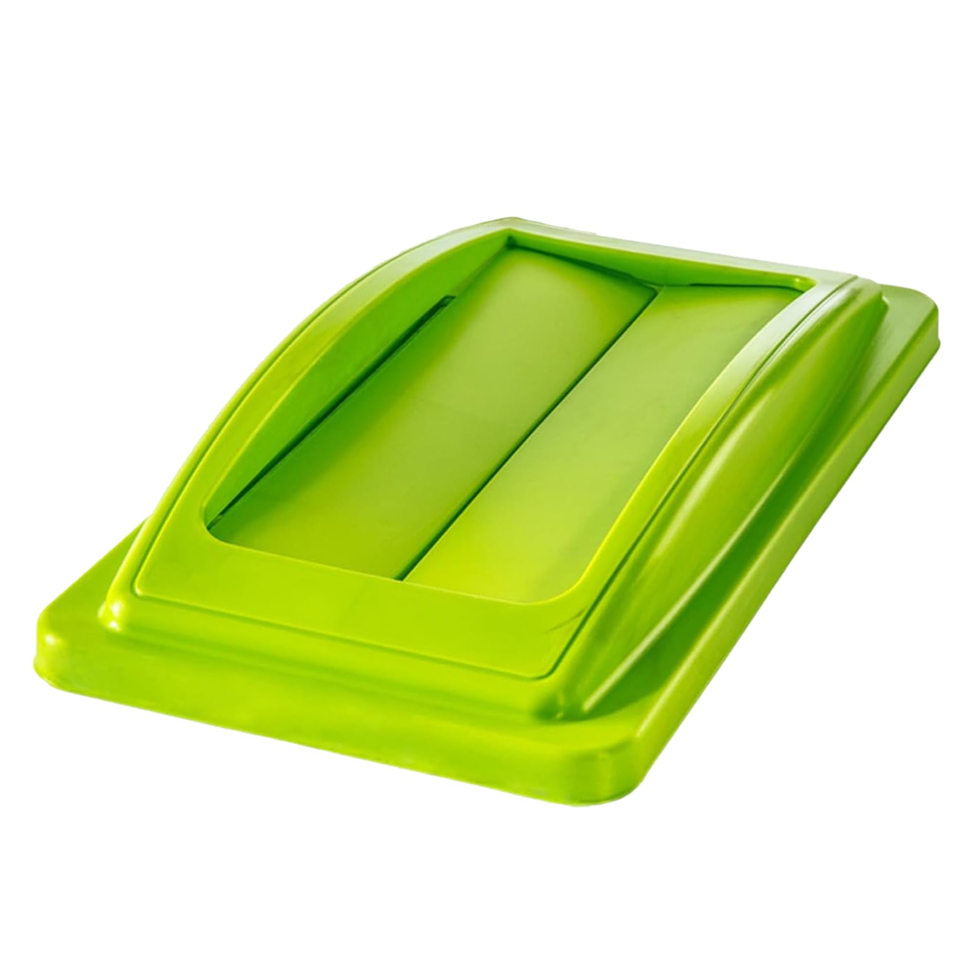 Chabrias Ltd Lime Slim Bin Swing Lid Green – Uk Made Colour Coded Recycling Lids For Slimline Bins | Durable, Easy Fit | For Waste Segregation Waste Management Systems