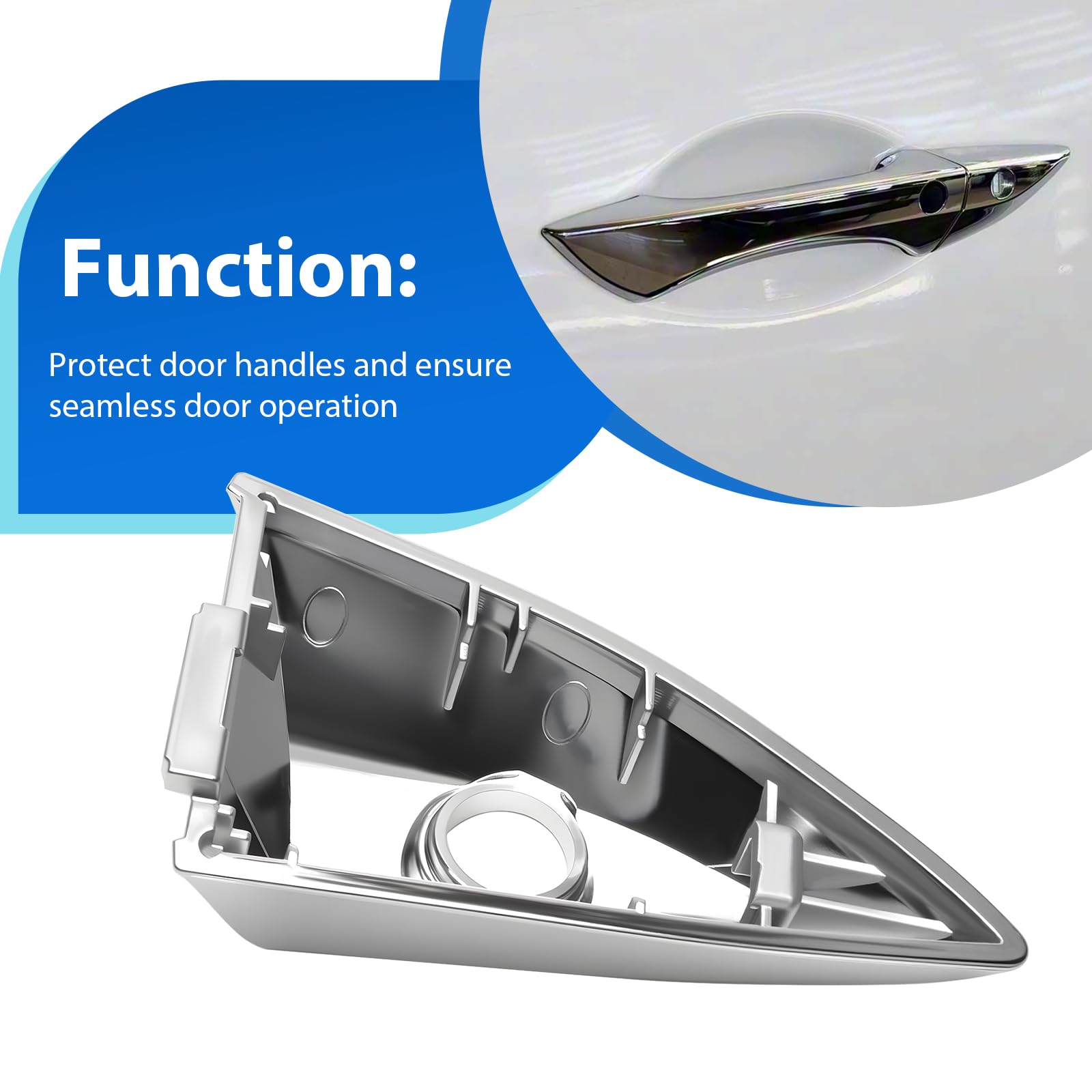 Amazon.com: Automkt Door Handle Cover Front Left Driver Side Fits
