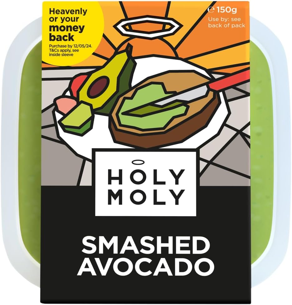 Holy Moly Smashed Avocado, 150g Amazon.co.uk Grocery
