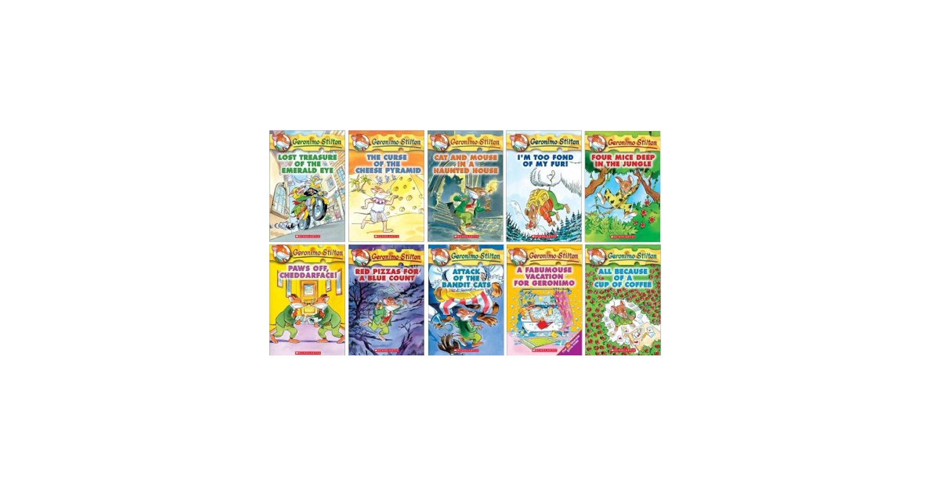 Amazon.com: Geronimo Stilton 1-50 Complete Collection Series