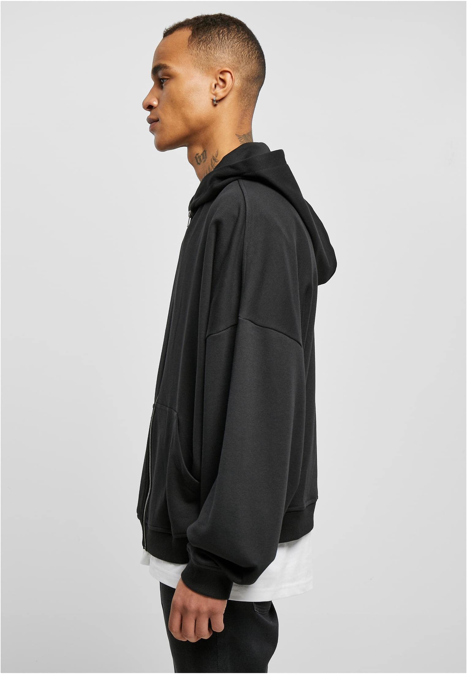 Urban Classics Bluza z kapturem Mężczyźni Tb4921-90's Zip Hoody