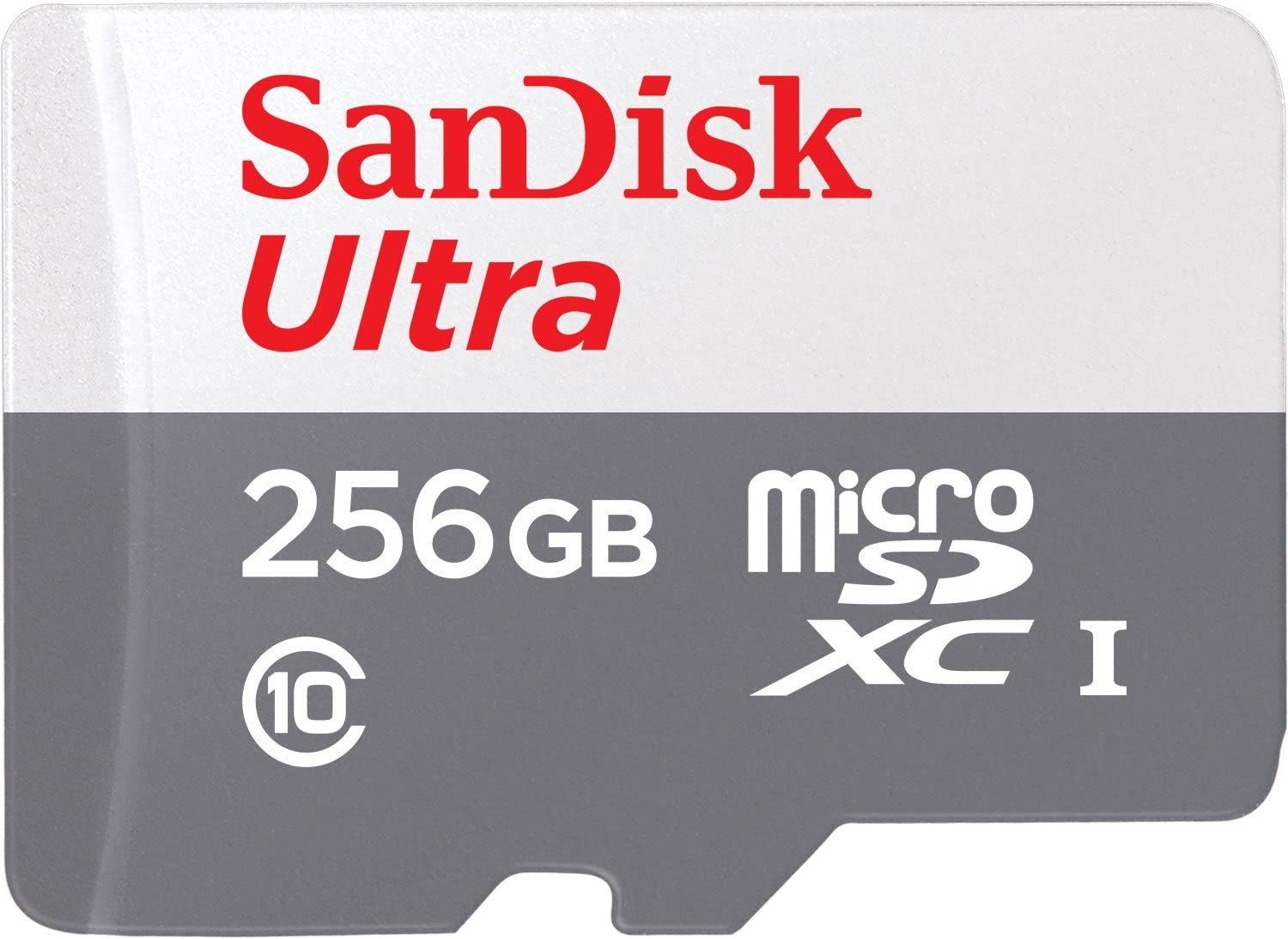 Buy SanDisk 256GB Ultra microSDXC UHS 1 Card 100MB/s Grey  -SDSQUNR-256G-GN3MN, Grey Online at desertcart UAE